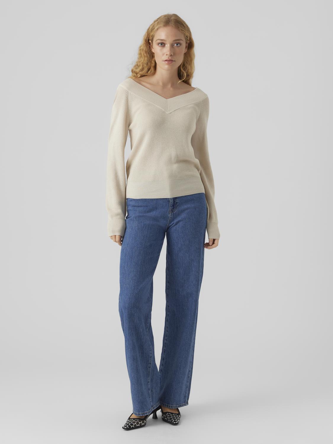 V-NECK BLOUSE